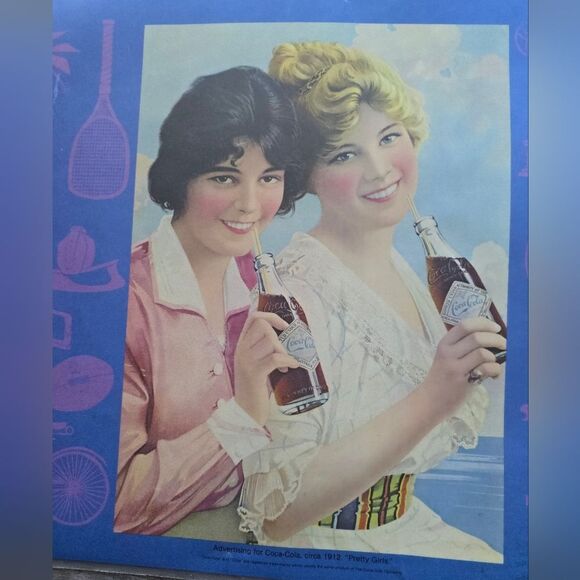 Vintage Coca-Cola Advertisement Placemats - Picture 2 of 9